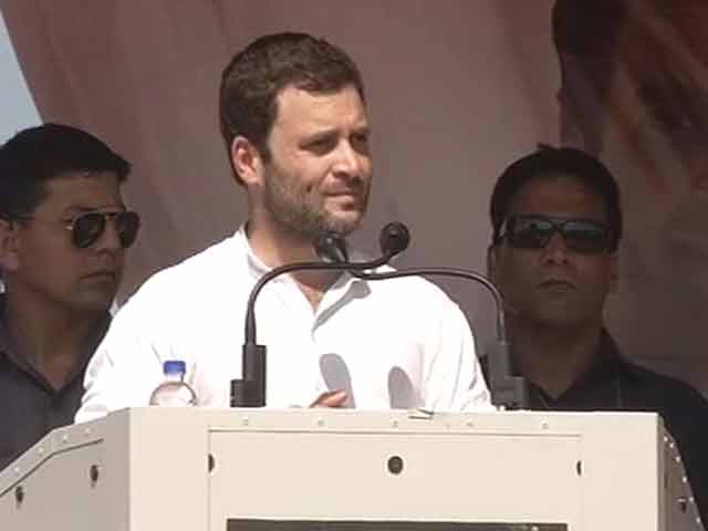 Video : Rahul Gandhi to lead Congress' rally in Gwalior