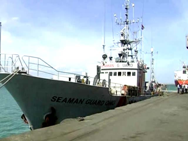 US ship with armed guards seized off Kanyakumari coast