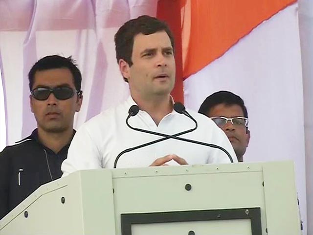 My mother had tears in her eyes, she wanted to vote for Food Bill: Rahul Gandhi