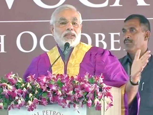 Need to harness the power of youth, Modi tells college students in Gandhinagar
