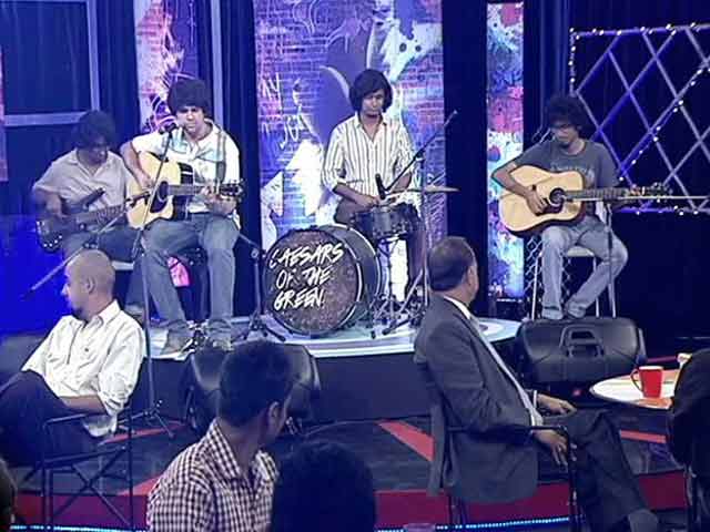 Caesars of the Green performs for My Vote Rocks