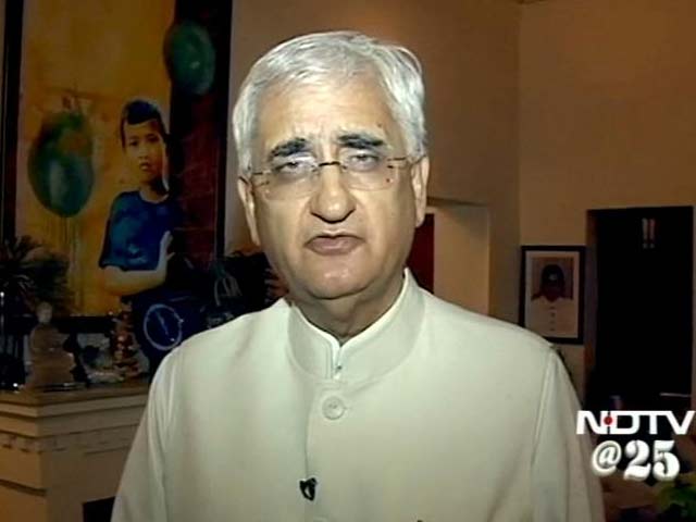 Video : NDTV a pillar of democracy: Salman Khurshid