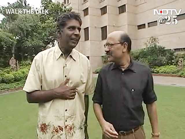 Video : Walk The Talk: Vijay Amritraj