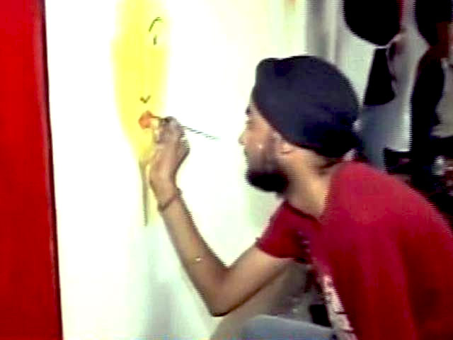 Delhi paints for the girl child