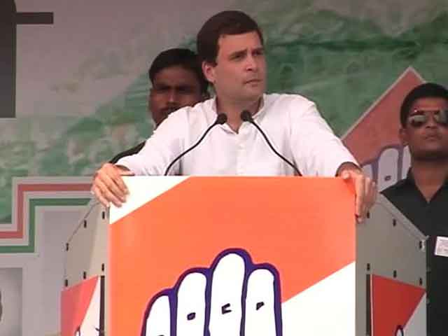 At Delhi rally, Rahul Gandhi doesn't clarify his ISI remark