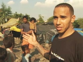 The other side of Lewis Hamilton â from the paddock to the slums