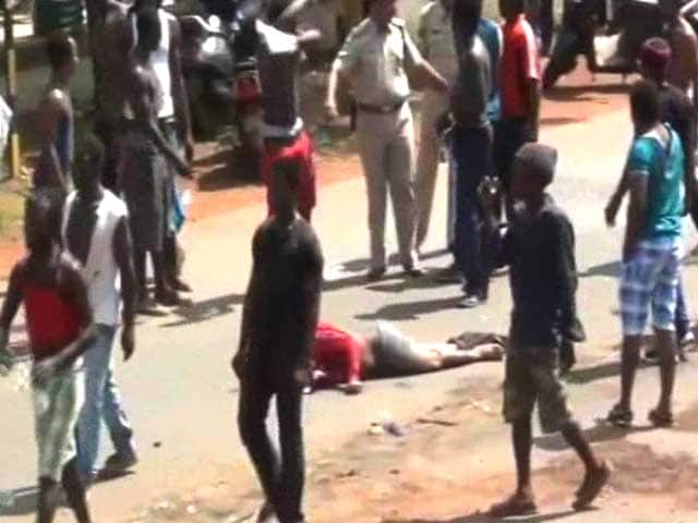 Video : 53 Nigerians detained in Goa after mob blocks highway over death of fellow national