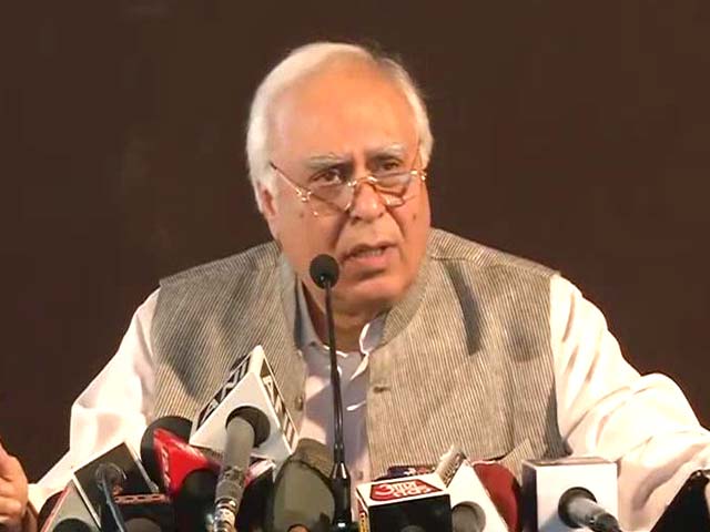 Is black money funding Modi's campaign, asks Kapil Sibal