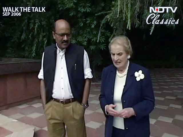 Video : Walk The Talk with Madeleine Albright (Aired: September 2006)