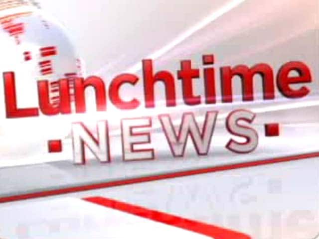 Video : Lunchtime News