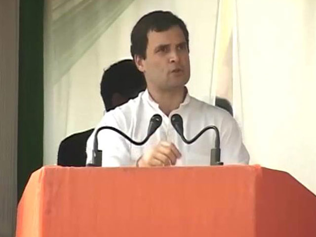 Rahul Gandhi responds to 'heckler' at a rally of Sarpanches in Jammu