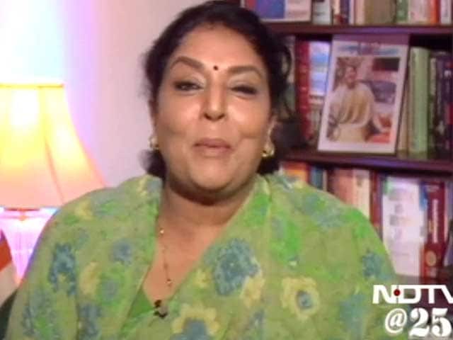 Video : NDTV put India on the map: Renuka Chowdhary