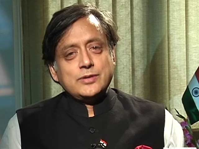 NDTV a key voice at home and abroad: Shashi Tharoor