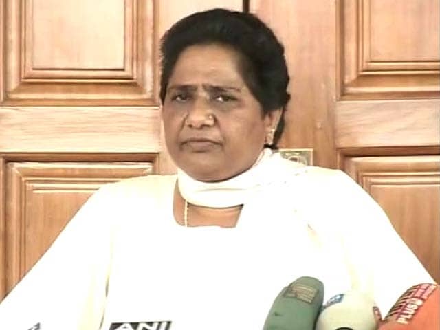 In poll season, Mayawati allowed three-in-one bungalow in Delhi