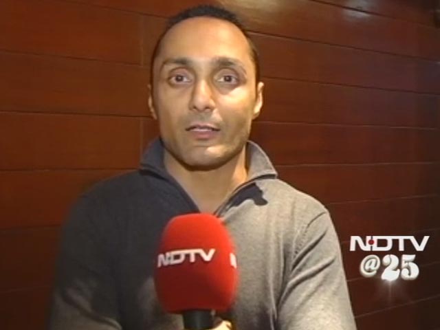 Video : NDTV set a new bar for television: Rahul Bose