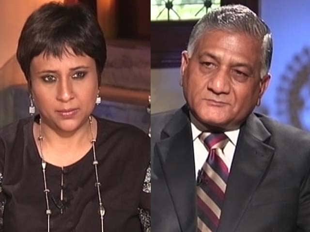 Video : General VK Singh targets top official in PM's office