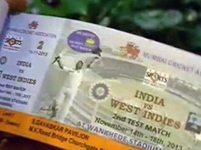 Video : सचिन के 200वें टेस्ट के लिए यादगार टिकट