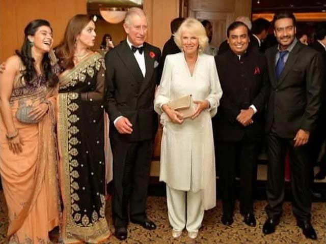 Video : Kajol, Ajay Devgn's date with Prince Charles