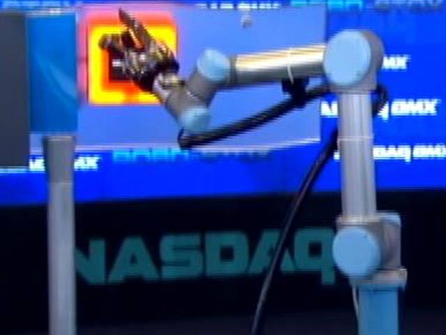 Robot rings closing bell on NASDAQ, will it take over your job next?