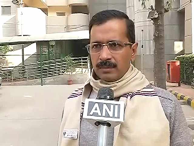 स्याही फेंके जाने के पीछे बीजेपी का हाथ : केजरीवाल