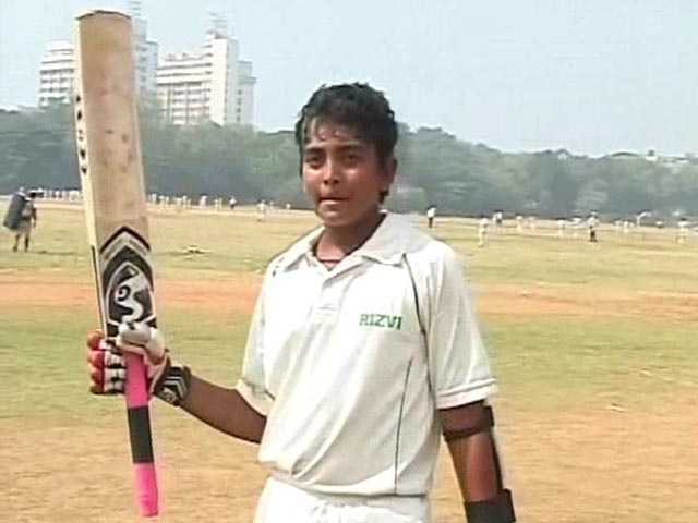 Mumbai schoolboy hits record 546 in Harris Shield Under-16 match