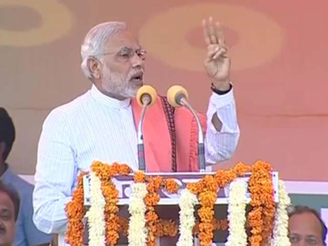 Congress not interested in India's development: Modi