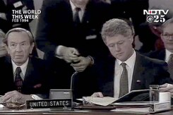 The World This Week: India-US ties at its lowest (Aired: February 1994) The World This Week: India-US ties at its lowest (Aired: February 1994)