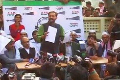 Kejriwal's party says sting CD doctored, writes to poll panel Kejriwal's party says sting CD doctored, writes to poll panel