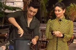 Celebrity cook-off: In the kitchen with Kareena and Imran Celebrity cook-off: In the kitchen with Kareena and Imran