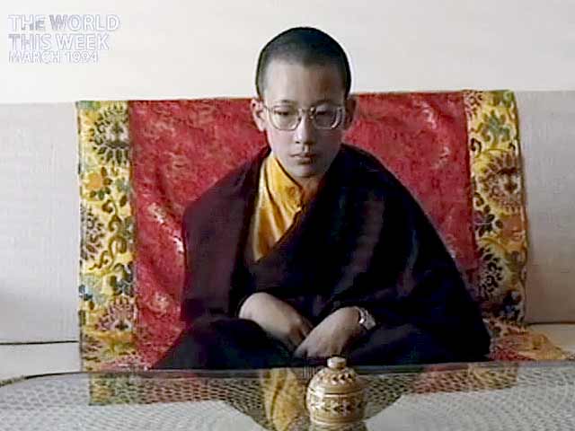 Video : The World This Week: Karmapa vs Karmapa (Aired: March 1994)