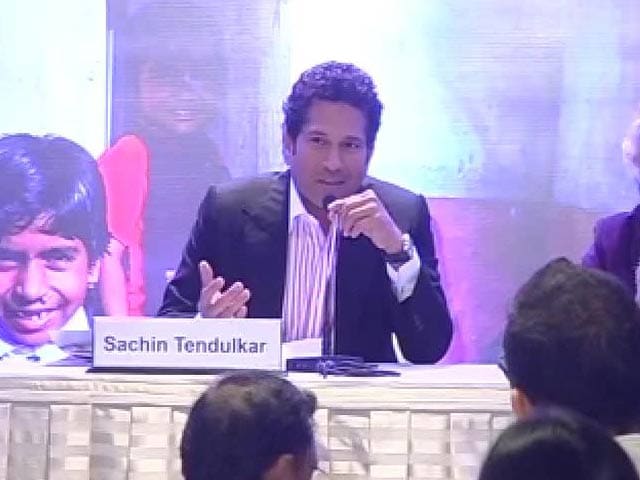 Video : Didn't wash hands as a kid, my mother made me do it: Sachin