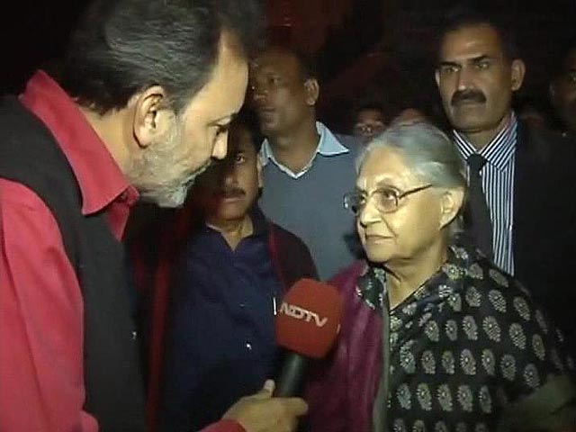 Video : Delhi polls: 'No anti-incumbency, only pro-incumbency', says  chief minister Sheila Dikshit