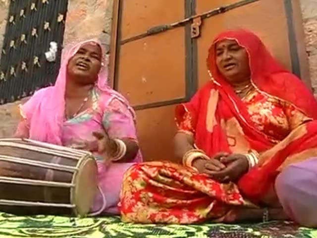 Video : Rajasthan folk singer Chidiya Bai's poll connection
