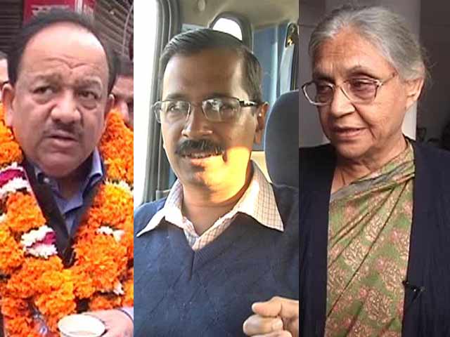 Battle for Delhi: The big three on the campaign trail