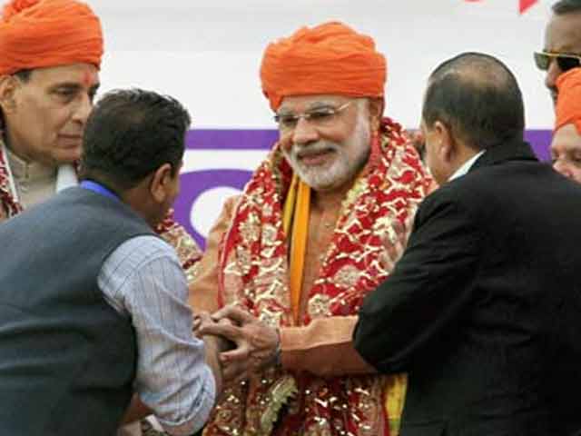 At Narendra Modi's Jammu rally, BJP dilutes stand on Article 370