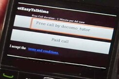 Watch ads to get free calls Watch ads to get free calls