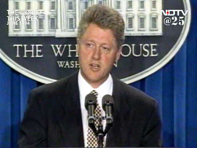 Video : The World This Week: Clinton's 'market before morals' approach stuns world (Aired: June 1994)