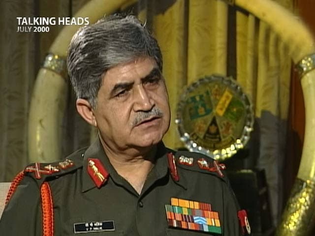 Video : Talking Heads with General VP Malik (Aired: July 2000)