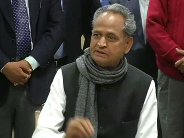 Video : Gehlot blames BJP's "negative campaign" for Congress' rout in Rajasthan