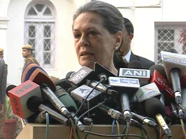 Video : Results call for deep introspection: Sonia Gandhi
