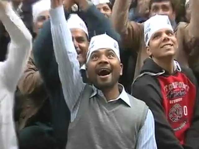 Congress 'swept' away in capital: Delhi sets the mood for 2014?