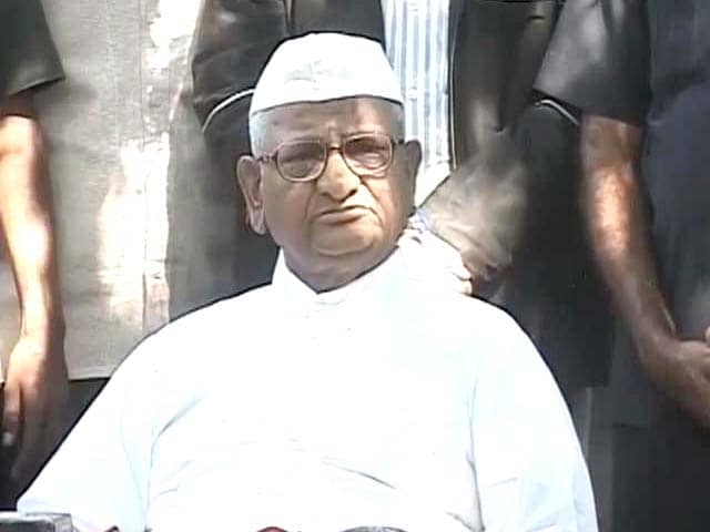 Video : Will fast till Jan Lokpal Bill is not introduced, says Anna Hazare