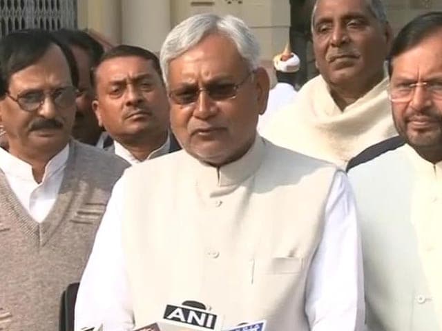 Video : Election results 2013: No BJP wave; they'll get a deep shock in 2014, says Nitish Kumar