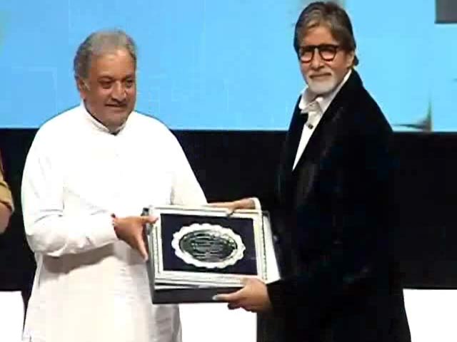 Big B attends neurology seminar