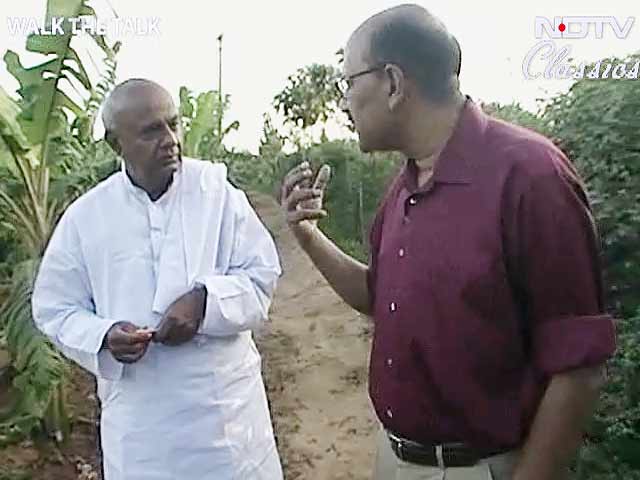 Walk The Talk: H D Deve Gowda (Aired: March 2009)