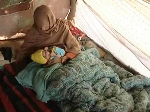 Video : In Muzzaffarnagar camps, winter nights without blankets