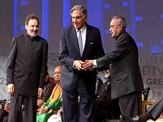 Ratan Tata honoured as one of the Greatest Global Living Indians