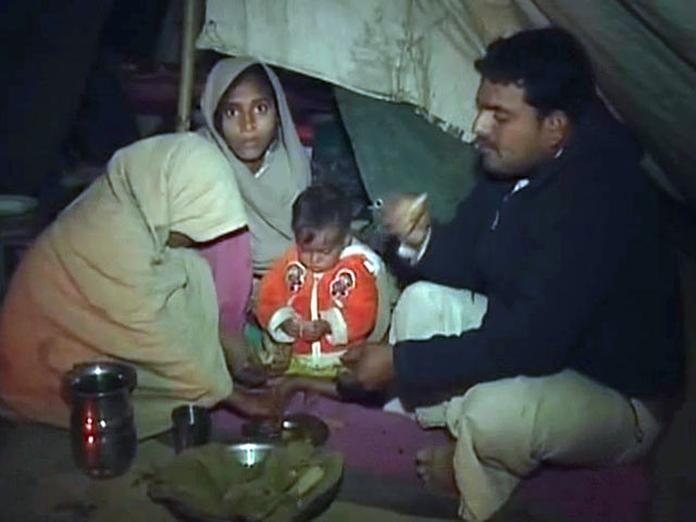 मुजफ्फरनगर : बदहाल राहत शिविर