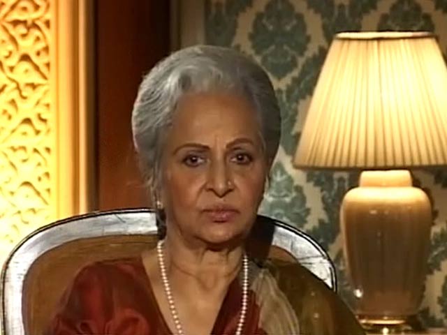 Cinema is not an educational institution: Waheeda Rehman