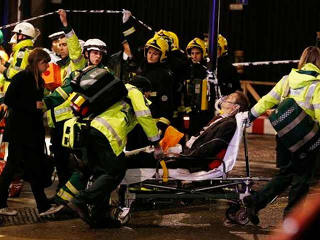 Video : London: part of theatre collapses, over 80 injured